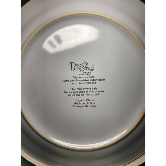Vintage Pampered Chef Celebration Plates - Picture 4 of 4